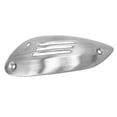thumbnail image 4 of Motorcycle Heat Shield Case, Noise Reduction Stainless Steel Motorcycle Exhaust Pipe Cover   For Motorcycle Black,Silver Color, 4 of 8