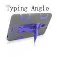 thumbnail image 4 of Mignova for Galaxy Tab A 8.0 SM-T380 Case.Hybrid Shockproof Rugged Anti-Impact Drop Protection Cover Built-In Kickstand For Samsung Galaxy Tab A 8.0 2017 SM-T380 T385(Gray/Purple), 4 of 8