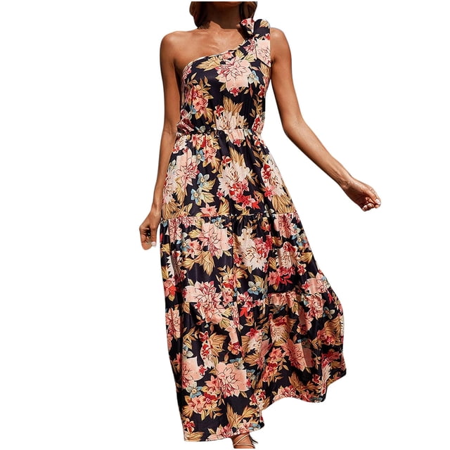 Pompotops Mode Femmes Col Rond Uni Été Bandag Manches Courtes Combinaison Pantalon
