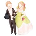 thumbnail image 1 of VGEBY Couple Wedding Craft, European Style Craft Figurine, For Decor Gift, 1 of 8