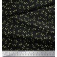 thumbnail image 3 of Soimoi polyester Crepe Fabric Artistic Leaves Decor Fabric Printed Yard 42 Inch Wide, 3 of 5