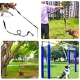 thumbnail image 5 of Oliegs Heated Blanket Dog Teeth Grinding Outdoor Tug Of War Knotted Rope Tree Bungee Dog Toy Outdoor Tree Stump Rope Toy Chocolate, 5 of 5