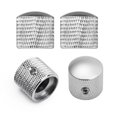 thumbnail image 1 of Yeacher 4pcs Metal Tone Control Knob Dome Knob Set with Inner Hexagon Spanner for Electric Guitar Bass, 1 of 8