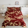 thumbnail image 1 of Erosebridal Gothic Moth Bedding Toddler Comforter Set, Hippie Botanical Down Comforter, Mandala Style Decor, Reversible 2pcs, 1 of 8