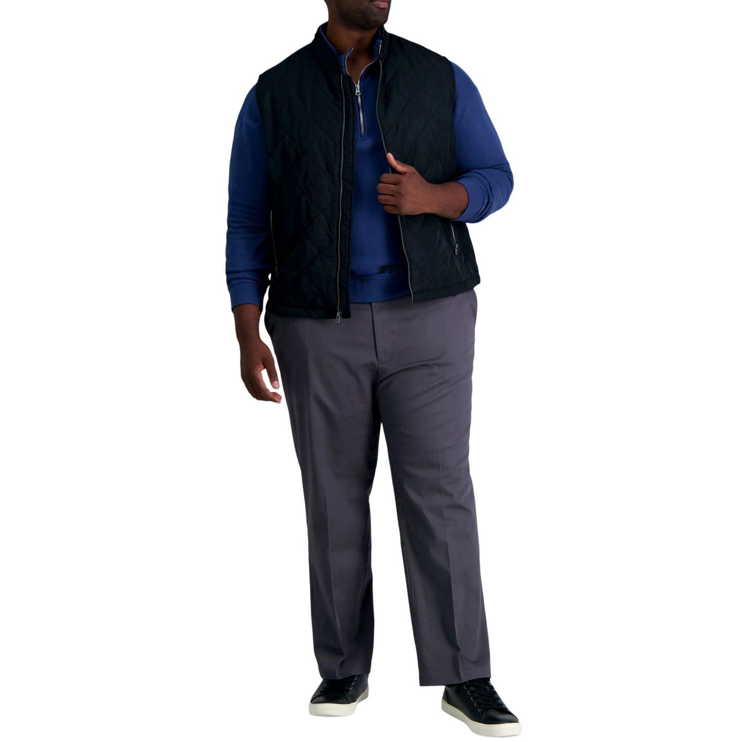 Haggar® Men's Big & Tall Iron Free Premium Stretch Khaki Pant