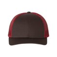 thumbnail image 1 of Richardson Low Pro Trucker Cap, M-L, Coffee-Claret, 1 of 2