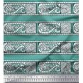 thumbnail image 1 of Soimoi Feuilles de Voile de Coton & Tissu Imprimé Floral 1 Yard 56 Inch Wide, 1 of 4