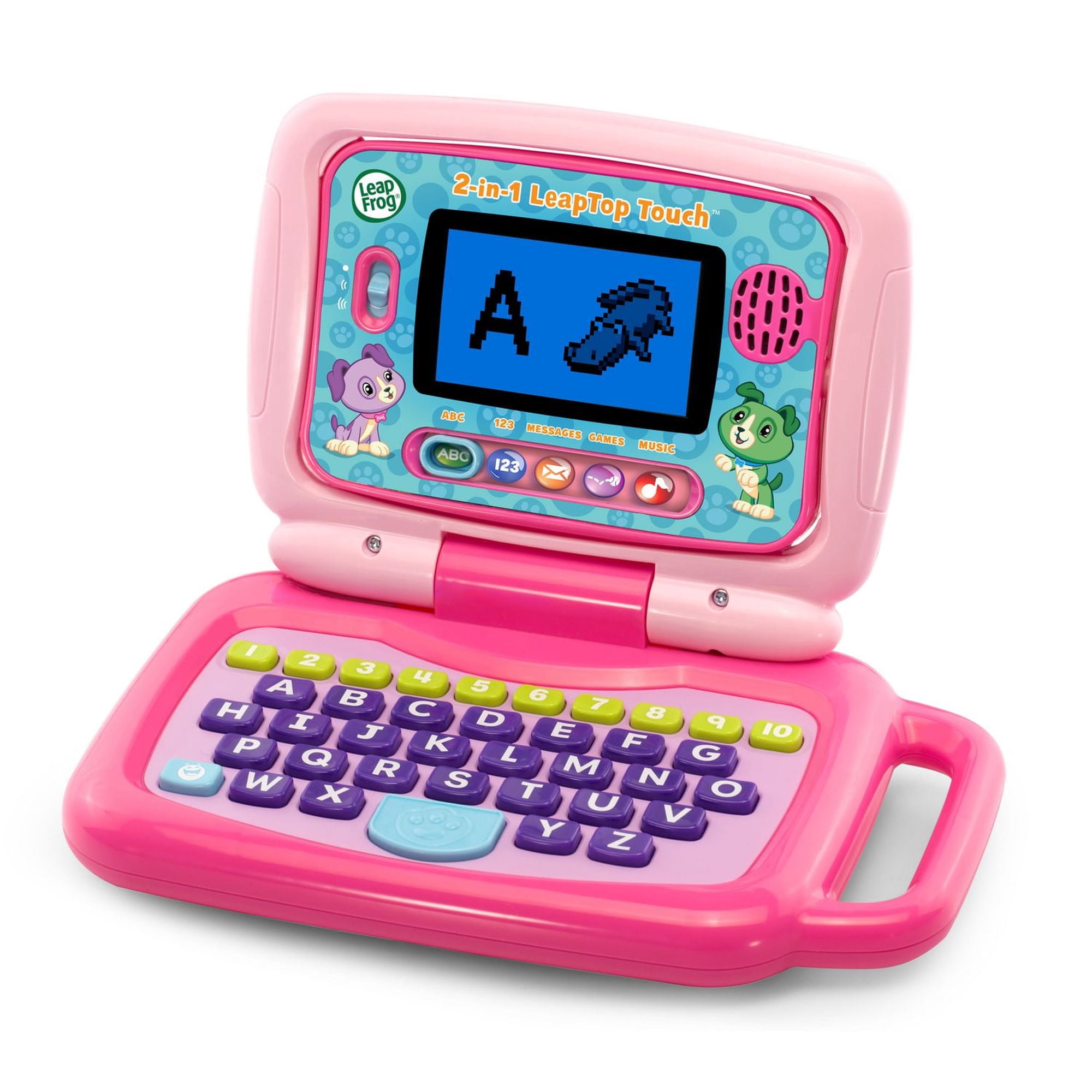 LeapFrog 2-in-1 LeapTop Touch 本体 LeapFrog 2-in-1 Leaptop Touch, Pink, Interactive Toddler Learning