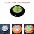 thumbnail image 2 of Lefu 50 x 12 mm Niveau à Bulle Noir Angle Clair Mini Niveleur Rond Bullseye, 2 of 4