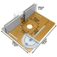 thumbnail image 4 of Router Table Insert Plate Aluminum Alloy Wood Milling Flip Board Machine Engraving Auxiliary Tool Woodworking Benches, 4 of 7