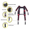 thumbnail image 3 of Tool Belt Suspenders Pouch Bag Nail Pocket Set Adjustable Lumbar Support Multi Function Tools Bag for Carpenter Electrician ,Adjustable, 3 of 5