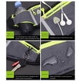 thumbnail image 4 of EGNMCR Ceinture de Course avec Porte-Bouteille d'Eau Sac Banane de Sport Sac de Taille pour Hommes et Femmes Ceinture de Sport avec Fermeture Éclair pour Course Randonnée Escalade,, 4 of 6