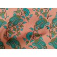 thumbnail image 4 of oneOone Tissu Voile de Coton Bio Feuilles/floral & Paisley Imprimé Tissu 1 Yard 42 Pouces de Large, 4 of 4