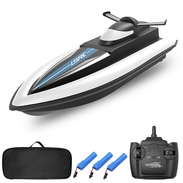 Amdohai LSRC RC Boat Remote Control Boat Race Boat 2.4GHz Waterproof Toy for Lake Pool