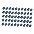 thumbnail image 4 of KLKCMS 50 Pieces Electric Fence Insulator Post Ends Termine Fitting Multipurpose Easily Black, 4 of 9
