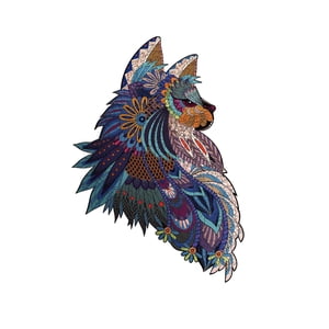 Puzzle en bois pièces de forme unique animal cadeau pour les adultes et les enfants 201 Pièces