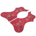 thumbnail image 3 of Guitar Guard, Guitar Pickguard Set Plastic Pickguard Plate Guitar Guard Replacement  For Professional For Beginner Black,White,Red,Brown, 3 of 8