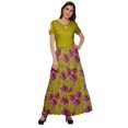 thumbnail image 3 of Moomaya Jupes Évasées Imprimées pour Femmes Vêtements Décontractés d'Été, 3 of 6