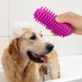 thumbnail image 1 of Brosse de Shampoing en Caoutchouc pour Animaux, Convient aux Chiens et Chats de Petite et Grande Taille à Poils Longs et Courts, Brosse de Shampoing pour la Douche, Masseurs de Dos pour Chien, 1 of 6