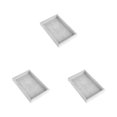 thumbnail image 4 of relayinert Jewelry With Compact And Portable Jewel Storage Case Travel And Daily Effectively Protecting Ice gray velvet 3Set, 4 of 6