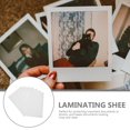 thumbnail image 3 of HLONK20 Pcs Transparent Paper Photo Film Self Adhesive Laminating, 3 of 8