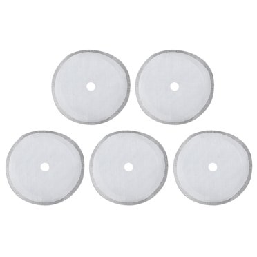 Filtres à café, 5 Pcs Filtres à mailles en acier inoxydable presse française Filtres de remplacement portable détachable cafetière accessoire de filtre à mailles (L 1000ml)