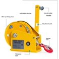 thumbnail image 4 of Electric Winch Set, TwoWay SelfLocking Small Hand Winch with Automatic Brake, 1800LB, 4 of 5