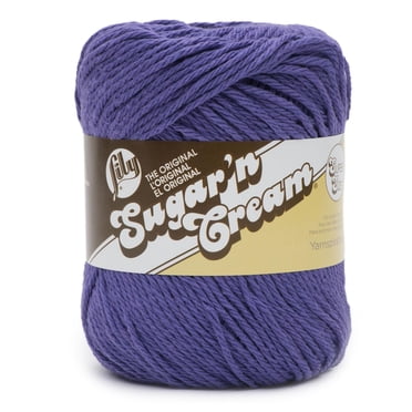 Lily Sugar'n Cream® Fil Super Taille Coton #4 Moyen, 4oz/113g, 200 Yards