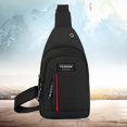 thumbnail image 1 of TIMIFIS Strap Bag Crossbody Backpack Men Ladies Strap Backpack Hiking Backpack Multipurpose Messenger Chest Bag -, 1 of 7
