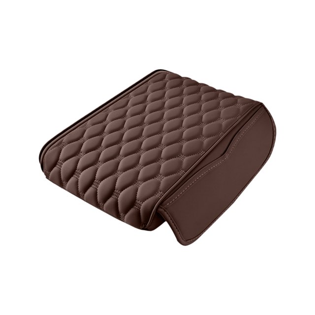 Car Center Console Armrest Protector 2025 Upgrade Leather Armrest Cover Cushion With 2 Storage Bags Universal Seat Pad Interior Accessories Protector For Most Vehicle