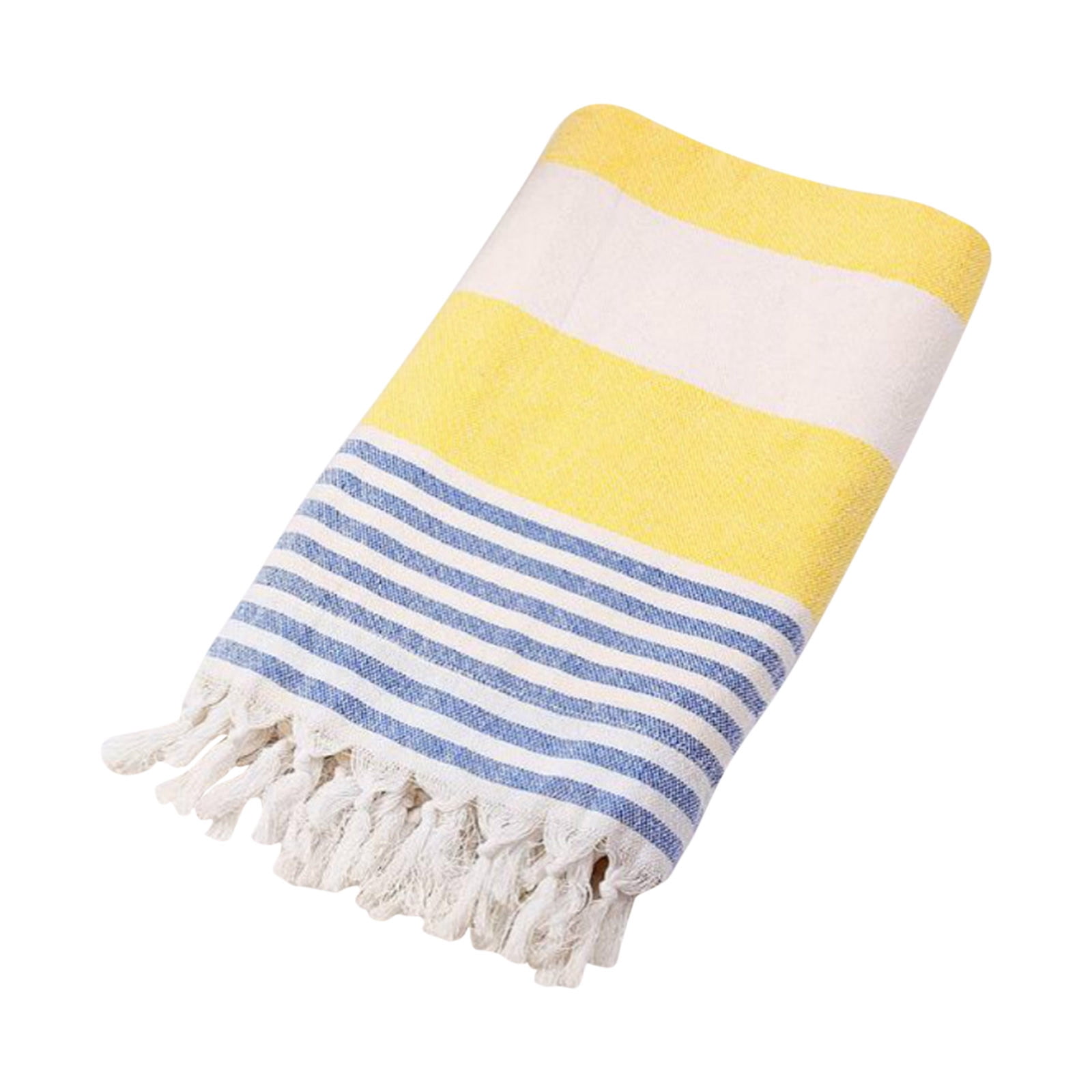 YATLTE Turkish Beach Towel, 38x71 Inches Extra Large Beach Towel, Absorbent, Quick Dry, Sand Free Large Oversize Beach Towels for Bathroom Camping Yoga Gym Pool Travel