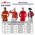 thumbnail image 2 of Dress Up America 794-L Adult Prisoner Costume, Large, 2 of 2