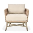 thumbnail image 3 of Pemberly Row Outdoor Solid Wood Accent Chair in Natural Tone, 3 of 7