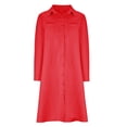 thumbnail image 4 of CEHVOM Robe Longue Maxi pour Femmes, Mode, Col Rond, Manches Longues, Décontractée, avec Poches, Unie, en Solde, 4 of 6