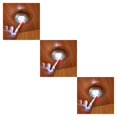 thumbnail image 4 of jesticaly Battery Powered Wireless Night Light Stick Tap Self-adhesive Lamp Quick Installation Kitchen Wall Kitchen Wardrobe 1 Piece 3Set, 4 of 6