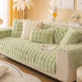 thumbnail image 2 of Big Sale ! Huayishang Sofa Cover,Sofa Cover,Interesting Comfortable Solid Color Anti Slip Sofa Cover Rabbit Plush Sofa Cover Comfortable Plush Sofa Cover Soft Faux Sofa, 2 of 9