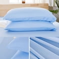 thumbnail image 4 of Pillow Cases Set of 2 Envelope Closure Pillow Covers Soft Brushed Microfiber Fabric Shrinkage and Fade Resistant 17.7*30 Inch Standard Size Machine Washable Bedding Accessories for Home Bedroom Decor, 4 of 6
