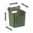 thumbnail image 2 of Three Hole Punch Kitchen Storage Box Storage Basket Ginger and Garlic Storage Basket No Need to Punch Holes Wall Mounted Storage Box Small Storage Basket, 2 of 6