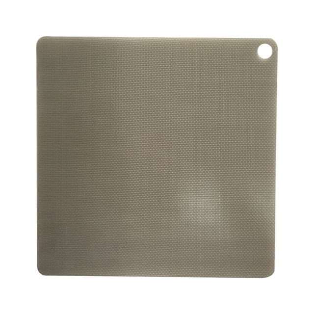 Induction Tapis de surface de Cuisson à Antidérapant, Coussin Protecteur pour surface de Cuisson Électrique Réutilisable, Montré en Forme de Carré avec une surface en silicone Texturée et un Petit Trou dans un Coin pour l'Accrochage. Fabriqué en silicone Sécuritaire pour la FDA, Mesure Environ 250 x 250 mm (9,84 x 9,84 Pouces) et Pèse 63,5 G. Conçu pour Protéger les Surfaces de Cuisson à Induction contre les Égratignures, Résistant à la Chaleur jusqu'à 250 Degrés Celsius, Antidérapant, Lavable et Réutilisable. Ne Convient Pas aux Surfaces de Cuisson