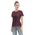 thumbnail image 4 of T-Shirt Basique à Manches Courtes pour Femmes Demon Slayer Blade Équipe Demon Slayer, 4 of 6