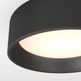 thumbnail image 2 of Artika Alton Modern LED Flush Mount Ceiling Light Fixture, Black, 2 of 5