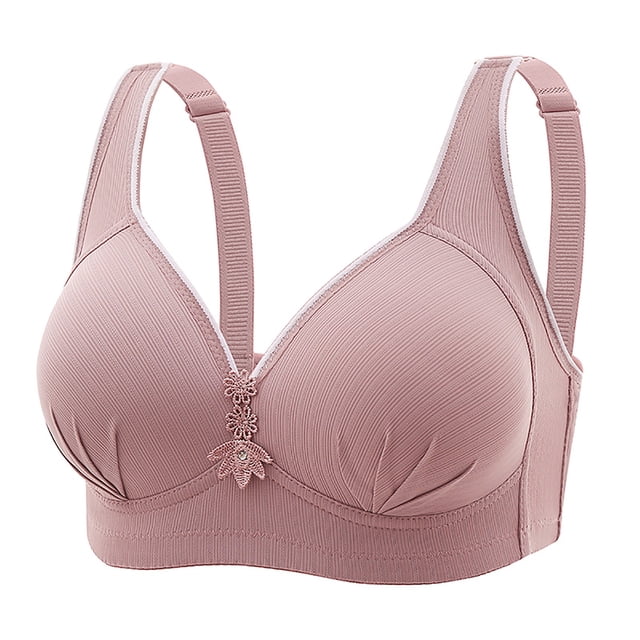 Soutien-gorge Brodé Brillant Confortable Respirant Sans Armatures