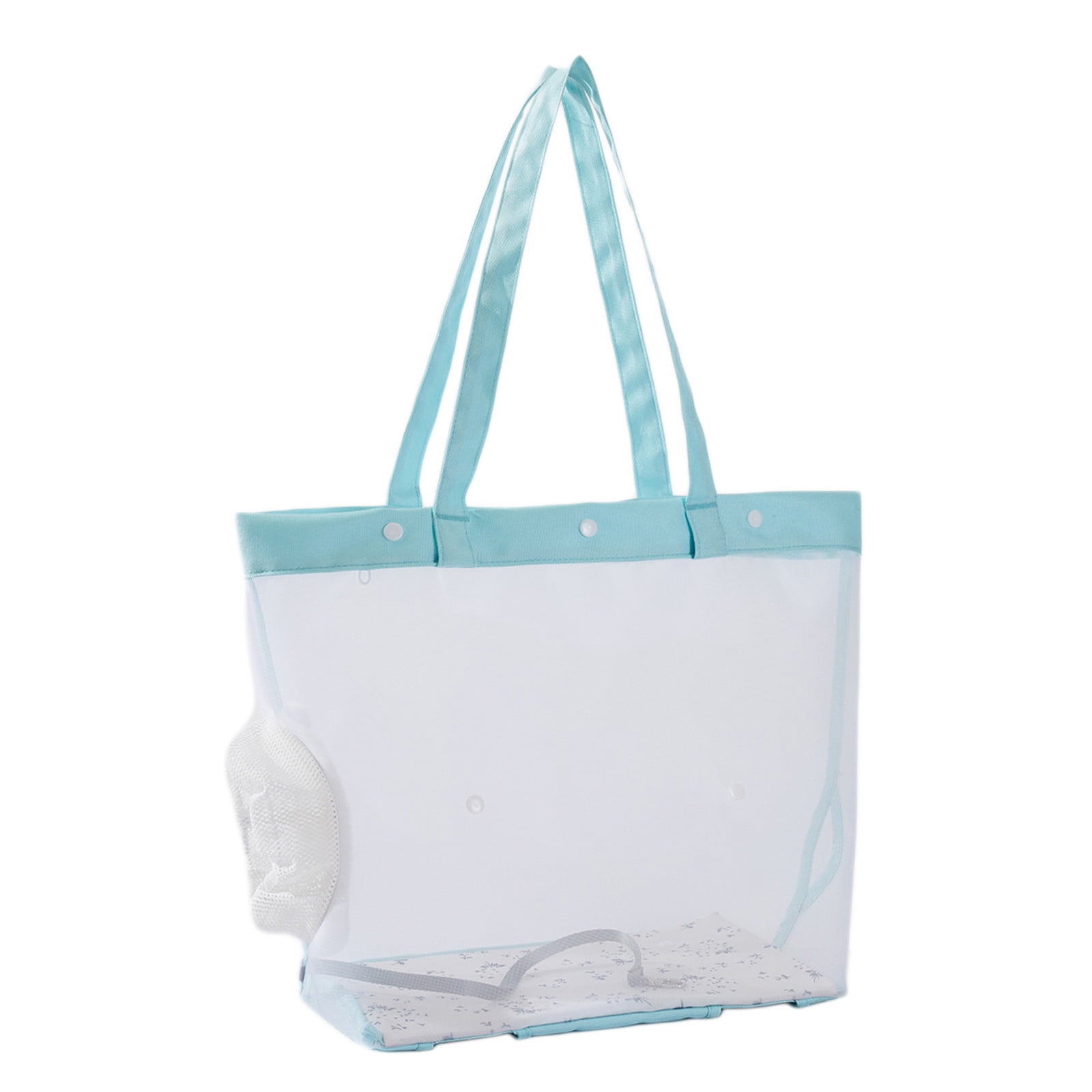 Mesh Bags Drawstring,Transparent Nylon Mesh Cat Bag, Portable Foldable Handheld Pet Carrier