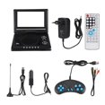 thumbnail image 1 of Home Portable Car DVD Player 7.8 Inch VCD MP3 HD Multimedia Digital DVD Player Home Theatre System with Car Charger Gamepad ,Easy to Install, 1 of 7