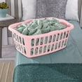 thumbnail image 3 of Sterilite Panier à linge rectangulaire de 53 L, rose, 3 of 6