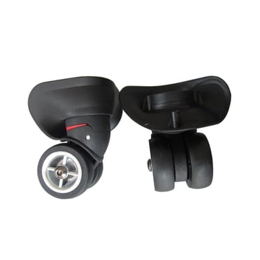 Luggage Wheel Replacement, Universal Wheels Durable Wear Resistant Luggage Mute Wheel for Trolley Case Repair Small