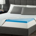 Zinus 2 Inch Gel Memory Foam Mattress Topper, Queen