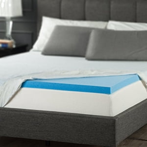 Zinus 2 Matelas en mousse de gel de pouce, Reine