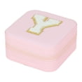 thumbnail image 2 of TopLLC 26 Letters Earring Jewelry Display Storage Box Case Organizer Flannel Tray Holder Gift, 2 of 3