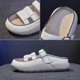 thumbnail image 4 of pitrice Sandales à Enfiler pour Femmes, Imperméables, Souples, Plates, Sandales de Sol, Chaussures 39 Blanc, 4 of 9